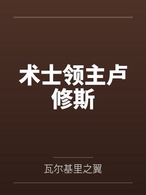 术士是谁封面