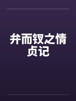 弁而钗之情贞记by佚名封面