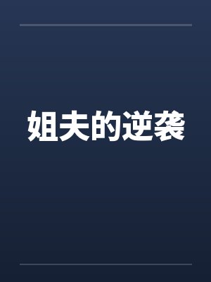 姐夫的逆袭by佚名封面
